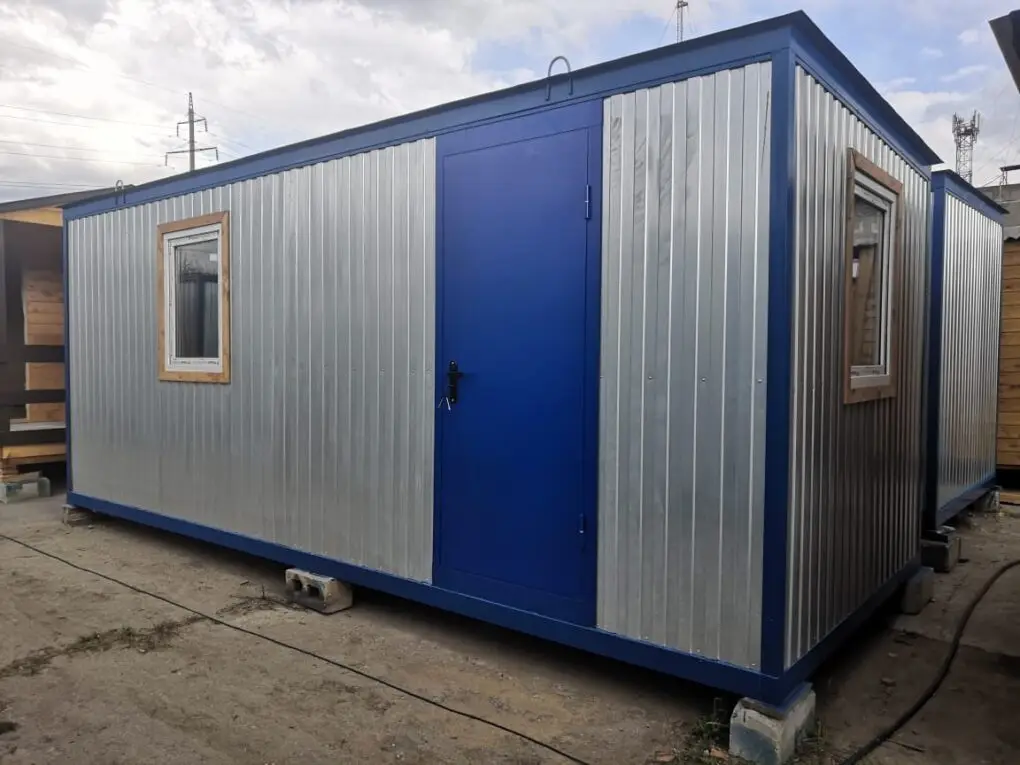 Блок-контейнер р-р 6x2,4 с перегородкой, арт. 359