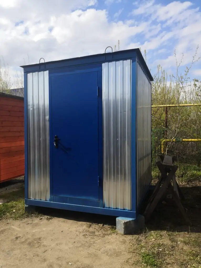 Будка для охраны р-р 2x2 м, арт. 066