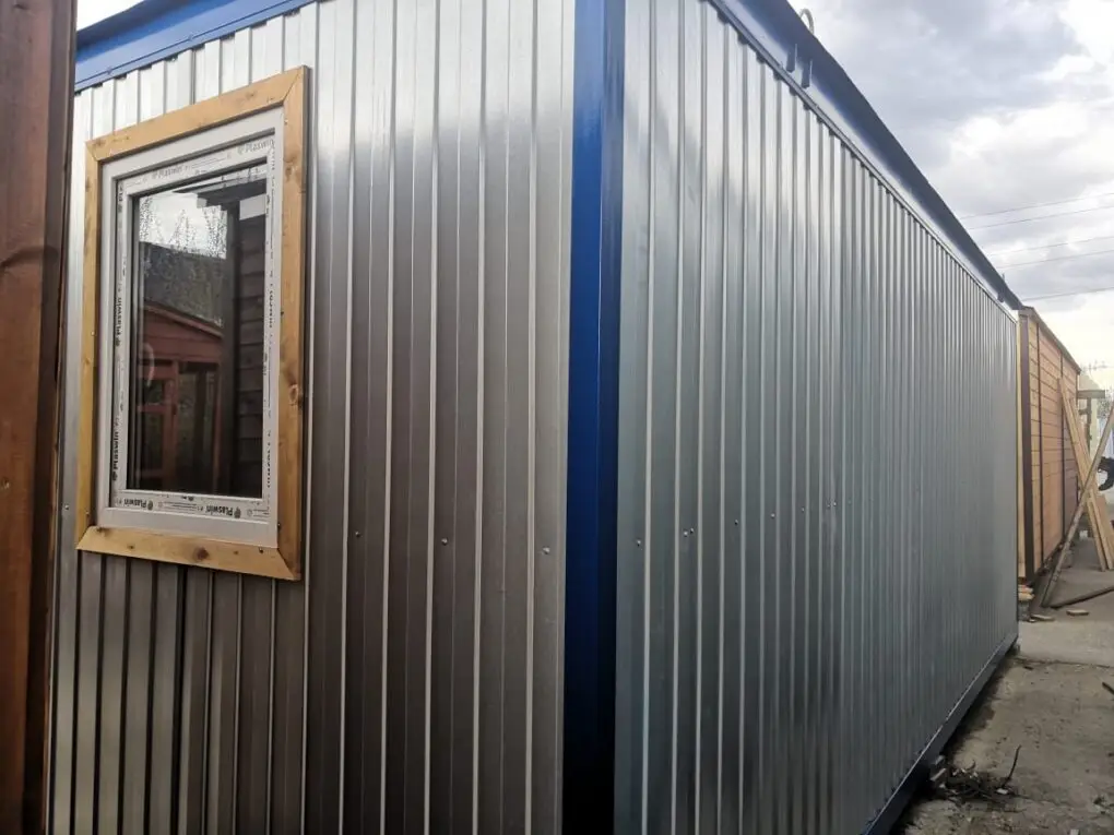 Блок-контейнер р-р 6x2,4 с отделкой OSB, арт. 021