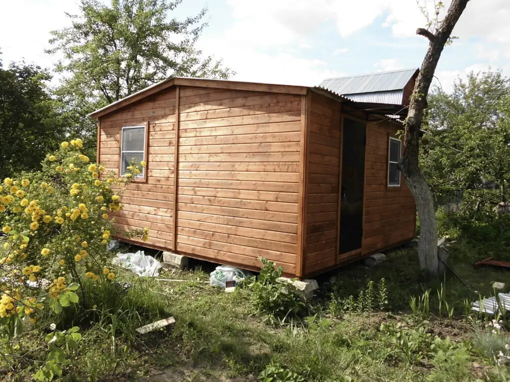 Садовый домик р-р 5x4,9 "Заря", арт. 149